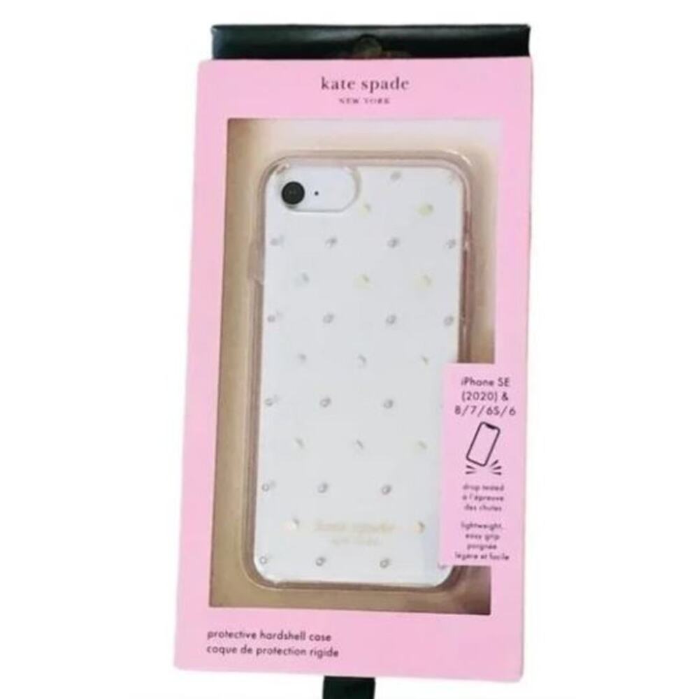 New Kate Spade iPhone Clear Sparkle Case